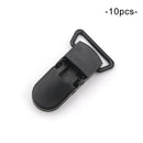 LOFCA 10pcs Baby Pacifier Clips Solid Plastic Pacifier Clips Soother Holder Infant Pacifier Nipples Holder Multi Color Clamp Toy