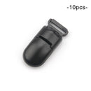 LOFCA 10pcs Baby Pacifier Clips Solid Plastic Pacifier Clips Soother Holder Infant Pacifier Nipples Holder Multi Color Clamp Toy