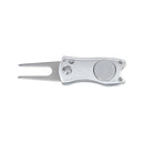 mini Foldable Golf Divot Tool with Golf Ball Tool Marker Pitch Cleaner Golf Pitchfork Golf Accessories Putting Green Fork