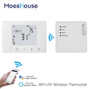 WiFi Smart Thermostat Wall-Hung Gas Boiler Water Electric Underfloor Heating Temperature Controller Work with Alexa Google Home