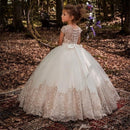 Lace Flower Girls Dresses For Wedding First Communion Dresses Party Prom Princess Gown Pageant Dresses
