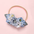 BalleenShiny moda floral diadema bebé recién nacido elástico princesa diademas niño niños perla estilo fresco lindo sombreros regalos