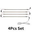 LED Grow Light 220V Full Spectrum LED Bar Lamp for Plants High Luminous Efficiency 8W 50/30cm for Grow Tent Greenhouses Flowers