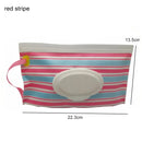 Snap Strap Portable Baby Wet Wipes Box Wipes Container Eco-friendly Easy-carry Clamshell Cosmetic Cleaning Wipes Cases 23*13.5CM