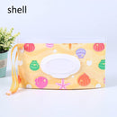 Snap Strap Portable Baby Wet Wipes Box Wipes Container Eco-friendly Easy-carry Clamshell Cosmetic Cleaning Wipes Cases 23*13.5CM