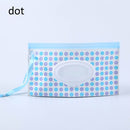 Snap Strap Portable Baby Wet Wipes Box Wipes Container Eco-friendly Easy-carry Clamshell Cosmetic Cleaning Wipes Cases 23*13.5CM
