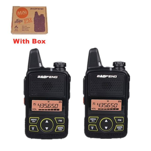 Mini-Funkgerät Baofeng BFT1 Walkie Talkie T1 Tragbares Amateurfunkgerät HF-Transceiver BF-T1 Handliches UHF-Funkgerät für Kinder