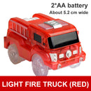 Magical Tracks LED Light Electronics Car Tracks Toy Parts 5 Colorful Lights Children&