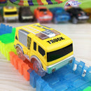 Magical Tracks LED Light Electronics Car Tracks Toy Parts 5 Colorful Lights Children&