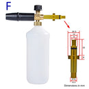 High Pressure Soap Foamer Snow Foam Lance Foam Cannon Foam Gun Nozzle Car Clean Foam Wash foam generator for Karcher Car Washer