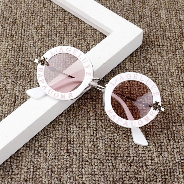 2020 New Infant Kids Baby Girls Boys Fashion Sunglasses Letter Solid Sun Glasses 12 Colors Outdoor Beach protection Accessories