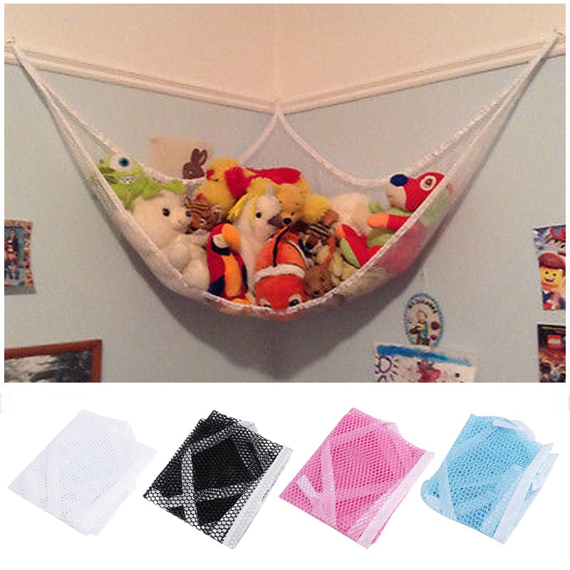 New Kids Toy Soft Teddy Storage Hängematte Mesh Baby Schlafzimmer Tidy Nursery Net
