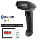 NETUM NT-1698W Handheld Wirelress Barcode Scanner AND NT-1228BL Bluetooth 1D/2D QR Bar Code Reader PDF417 for IOS Android IPAD