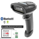 NETUM NT-1698W Handheld Wirelress Barcode Scanner AND NT-1228BL Bluetooth 1D/2D QR Bar Code Reader PDF417 for IOS Android IPAD