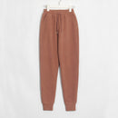 Wixra Women Casual Velvet Pants Winter Lady&#39;s Thick Wool Pants Women&#39;s Clothing Lace-up Long Trousers