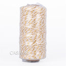 100m Natural Jute Baker Twine Burlap String Hemp Rope Party Wedding Gift Wrapping Cords Thread DIY Scrapbooking Florists Craft