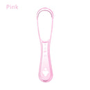 Cepillo de lengua de silicona suave que limpia la superficie de la lengua Cepillos de limpieza oral Raspador de lengua Limpiador Aliento fresco Salud