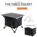 Outdoor Folding Table Storage Basket Picnic Table Storage Hanging Bag Invisible Pocket Waterproof Camping barbecue Table