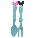 Wheat Straw Baby Dinner Bowl children cartoon tableware set kid dinner plate baby training Bowl spoon fork for dropping opp pack