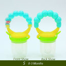 1Pcs Fresh Food Nibbler Baby Pacifiers Feeder Kids Fruit Feeder Nipples Feeding Safe Baby Supplies Nipple Teat Pacifier Bottles