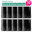 Gold/Roségold/Lasersilber/Dunkelrot/Lila/Roserot Aluminiumfolie Bubble Mailer CD/Wimpern Verpackung Gepolsterte Versandumschläge