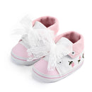 Zapatos de niña de encaje blanco bordado floral zapatos suaves Prewalker Walking Toddler Kids Shoes First Walker envío gratis