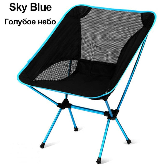 HooRu Lounge silla de playa respaldo de pesca silla plegable ligera al aire libre portátil mochilero Camping sillas de cubierta para senderismo
