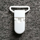 5pcs 25mm Plastic Baby Pacifier Chain Transparent Pacifier Clips Soother Holder For Baby Pacifier Nipples Holder Round Clamp