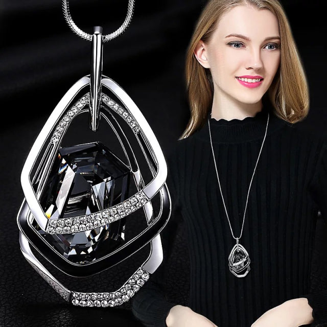 Lange Halsketten &amp; Anhänger für Damen Maxi Collier Femme Geometrische Kette Mode Halskette Statement Colar Accessoires Schmuck 2022