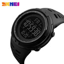 Reloj deportivo SKMEI a la moda para exteriores, relojes multifunción para hombre, reloj despertador Chrono 5Bar, reloj Digital resistente al agua, reloj para hombre 1251