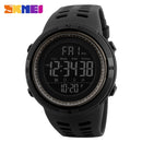Reloj deportivo SKMEI a la moda para exteriores, relojes multifunción para hombre, reloj despertador Chrono 5Bar, reloj Digital resistente al agua, reloj para hombre 1251