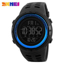 Reloj deportivo SKMEI a la moda para exteriores, relojes multifunción para hombre, reloj despertador Chrono 5Bar, reloj Digital resistente al agua, reloj para hombre 1251