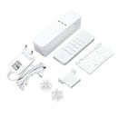 AVATTO persianas enrollables de cadena motorizadas inteligentes, Tuya WiFi Control remoto de voz persiana Motor de accionamiento funciona con Alexa/Google Home