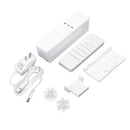 AVATTO persianas enrollables de cadena motorizadas inteligentes, Tuya WiFi Control remoto de voz persiana Motor de accionamiento funciona con Alexa/Google Home