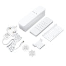 AVATTO persianas enrollables de cadena motorizadas inteligentes, Tuya WiFi Control remoto de voz persiana Motor de accionamiento funciona con Alexa/Google Home