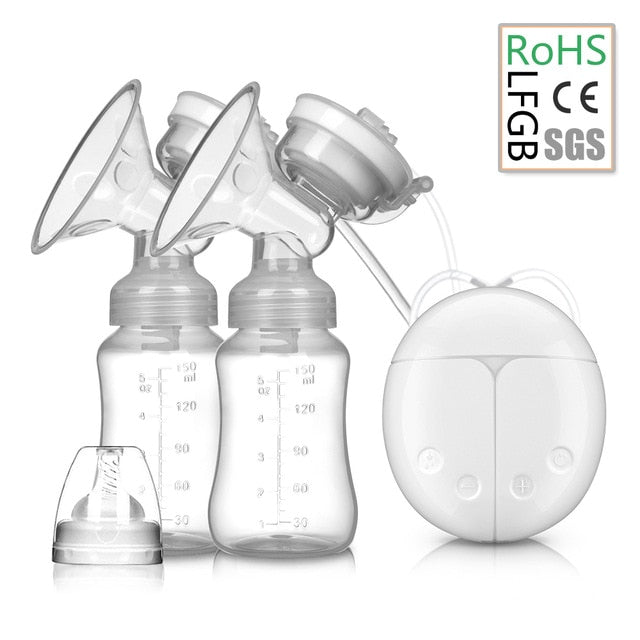 Elektrische Milchpumpe einseitige und bilaterale Milchpumpe manuelle Silikon-Milchpumpe Baby-Stillzubehör