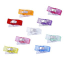 LMDZ 20/50 Pcs Sewing Clips Multicolor Plastic Clips Fabric Clamps Patchwork Craft Clips Clothing Clips Holder Quilting Clip