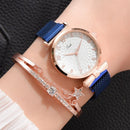 Pulsera de lujo para mujer, relojes de cuarzo para mujer, reloj magnético para mujer, vestido deportivo, reloj de pulsera con esfera rosa, reloj femenino