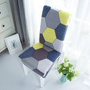 Plain Dining Chair Cover Spandex Elastic Chair Slipcover Case Stretch Seat Cover for Wedding Hotel Banquet Living Room