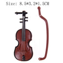 Mikrofon Phonograph Gitarre Violine Trompete Saxophon Trommel Puppe Musikinstrument für Puppen Musikhaus Barpuppe Zubehör