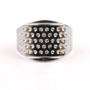 1 Uds. Protector de dedo Retro anillo de dedal antiguo aguja de trabajo manual agujas de dedal artesanía hogar DIY accesorios de herramientas de costura