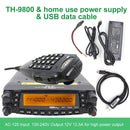 Latest version TYT TH-9800 Quad Band 29/50/144/430MHz 50W Walkie Talkie Upgraded TH9800 809CH Dual Display Mobile Radio Station