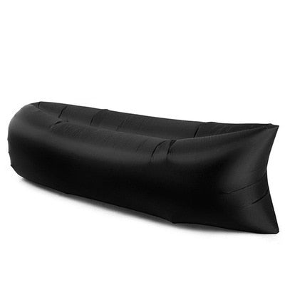 Productos para exteriores de tendencia, sofá cama de aire Infaltable rápido, saco de dormir de buena calidad, bolsa de aire inflable, bolsa perezosa, sofá de playa de 240*70cm