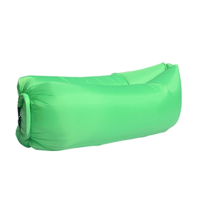 Trend Outdoor-Produkte Schnelles aufblasbares Luftschlafsofa Gute Qualität Schlafsack Aufblasbarer Airbag Faule Tasche Strandsofa 240 * 70cm