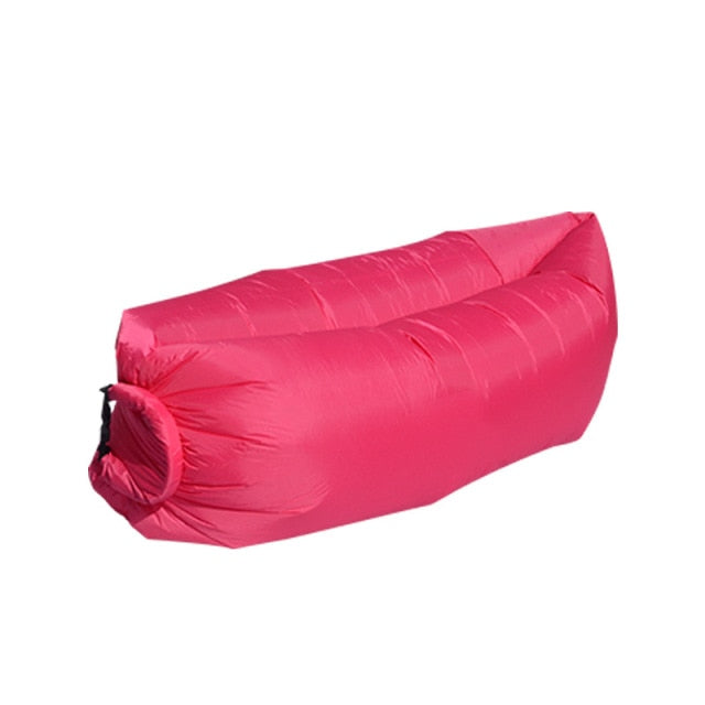 Trend Outdoor-Produkte Schnelles aufblasbares Luftschlafsofa Gute Qualität Schlafsack Aufblasbarer Airbag Faule Tasche Strandsofa 240 * 70cm