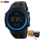 Reloj deportivo SKMEI a la moda para exteriores, relojes multifunción para hombre, reloj despertador Chrono 5Bar, reloj Digital resistente al agua, reloj para hombre 1251