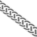 Chzimade 100x3CM Flower Heat-transfer Reflective Tape Stciker Vinyl Film DIY Iron On Fabric Clothing Accessories