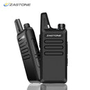 Zastone X6 Mini Walkie Talkie 400-470 UHF Walkie Talkie Portable Handheld Radio Comunicador Two-Way Ham Radio