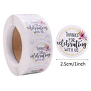 Pegatinas de sellado para regalo, 500 Uds., diseño de amor, pegatinas para álbum de recortes diario, etiquetas decorativas para regalo de fiesta de cumpleaños