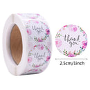 Pegatinas de sellado para regalo, 500 Uds., diseño de amor, pegatinas para álbum de recortes diario, etiquetas decorativas para regalo de fiesta de cumpleaños